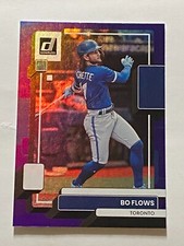2022 Panini Donruss Baseball Blue Foil Base Card Parallel #170 Bo BICHETTE Flows