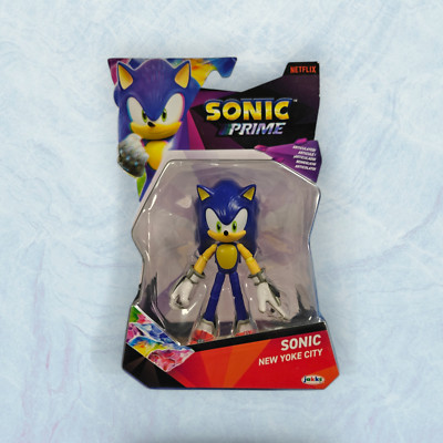 SONIC Figure New Yoke City Netflix Jakks Sonic Prime SEALED!!