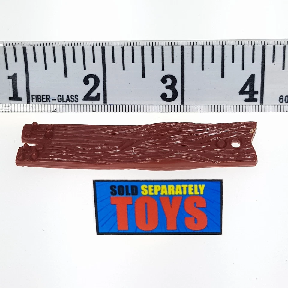 Dick Tracy Steve El Vagabundo TABLÓN CON PÚAS Madera Playmates Figura Arma Accesorio Foto 2 de 4