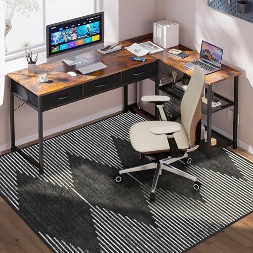 Office Chair Mat for Hardwood Floors, Durable 51