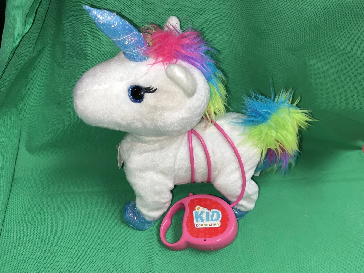 Walking unicorn cheap toy kid connection