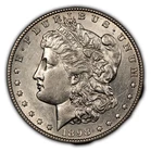 1898-S $1 Morgan Silver Dollar - Semi Proof-Like Rev - AU/UNC Key Date - B2925