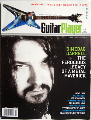 Guitar Player Magazine 2005 February Dimebag Darrell Uli Roth Joe Bonamassa