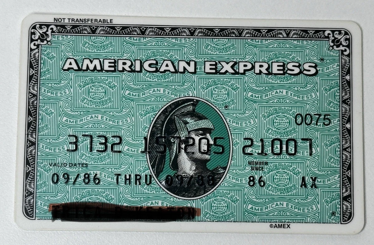 1986 Year Issued Collectible Credit Cards Cards for sale | eBay