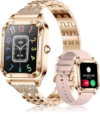 Smart Watches for Women(Answer/Make Call), 1.59'' HD Luxury Watchs with Fitnes...