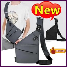 New Multifunction Chest Bags Anti Theft Single Crossobdy Bags for Men Waterproof
