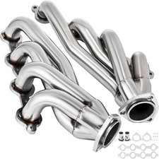 5/8" Stainless Steel Shorty Headers for LS1 LS2 LS3 LS6 LS10, Chevy SUV&Truck