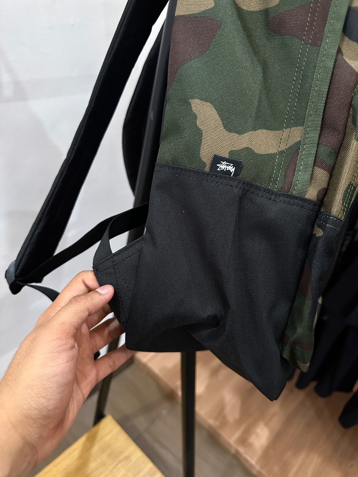 Stussy Stock backpack - Woodland Camo (Medium backpack with laptop storage) image 3