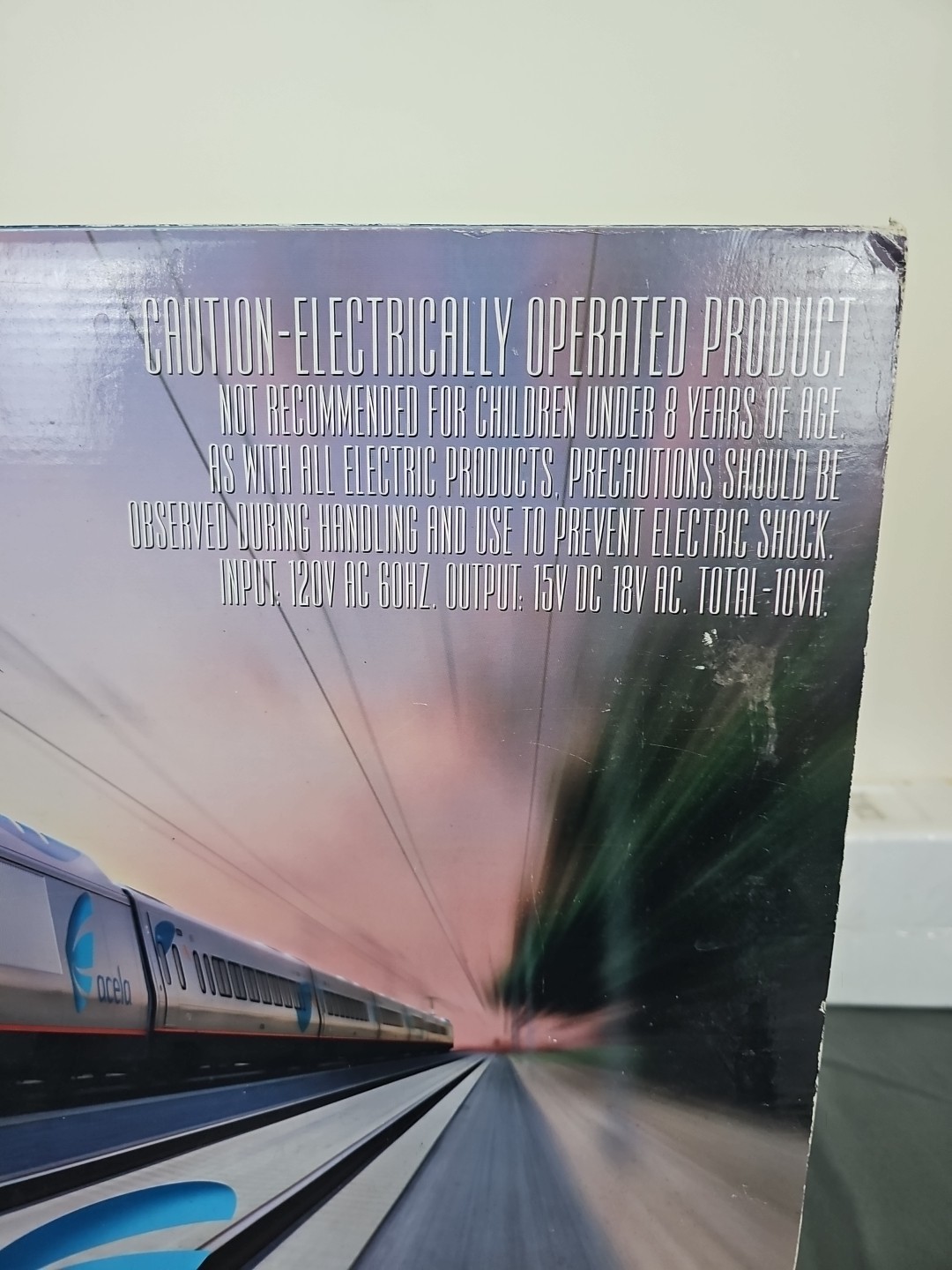 BACHMANN #01202 Spectrum Scale Amtrak Acela DCC Model Train Set With Box