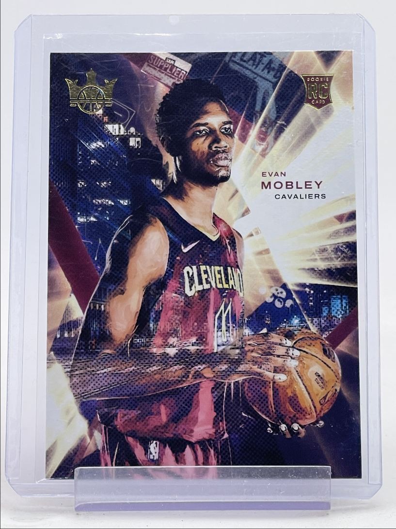 EVAN MOBLEY 2021-22 COURT KINGS ROOKIE LEVEL 1 CAVALIERS #88 RC Q1605