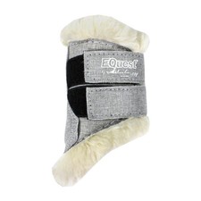 EQuest Softgamasche speziell für Shetty, 2er Set - Grau Gamasche Pony