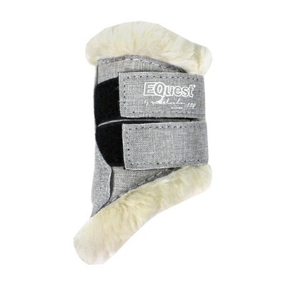EQuest Softgamasche speziell für Shetty, 2er Set - Grau Gamasche Pony