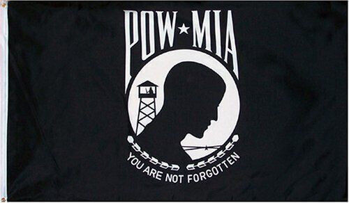 3x5 Pow Mia Prisoner of War POWMIA Flag 3'x5' Banner grommets Super Polyester