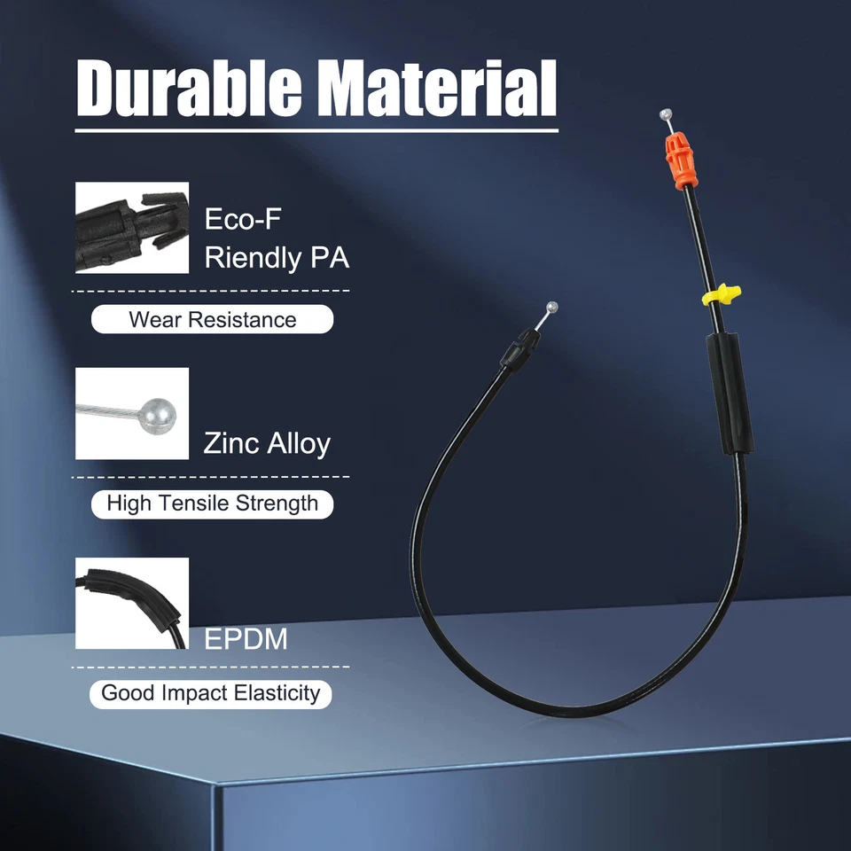 Cable de control de pestillo de manija de puerta 25,8" para Silverado 1500 LS Chevrolet 2010-2013 Foto 3 de 4