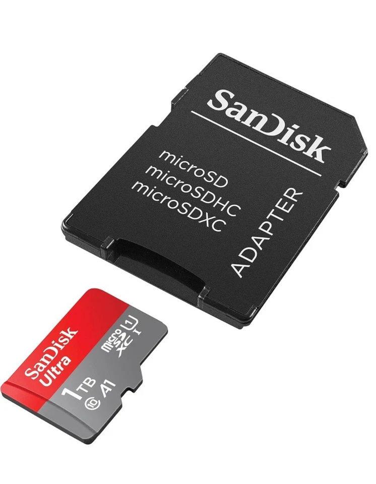 1 Stück Original SanDisk micro SD ULTRA A1 Speicherkarte 1TB NEU Versiegelt - Bild 4 von 4
