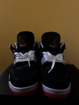 Jordan Air Jordan 4 Retro OG Bred 2019 Sneaker 308497-060 Black/Red/White