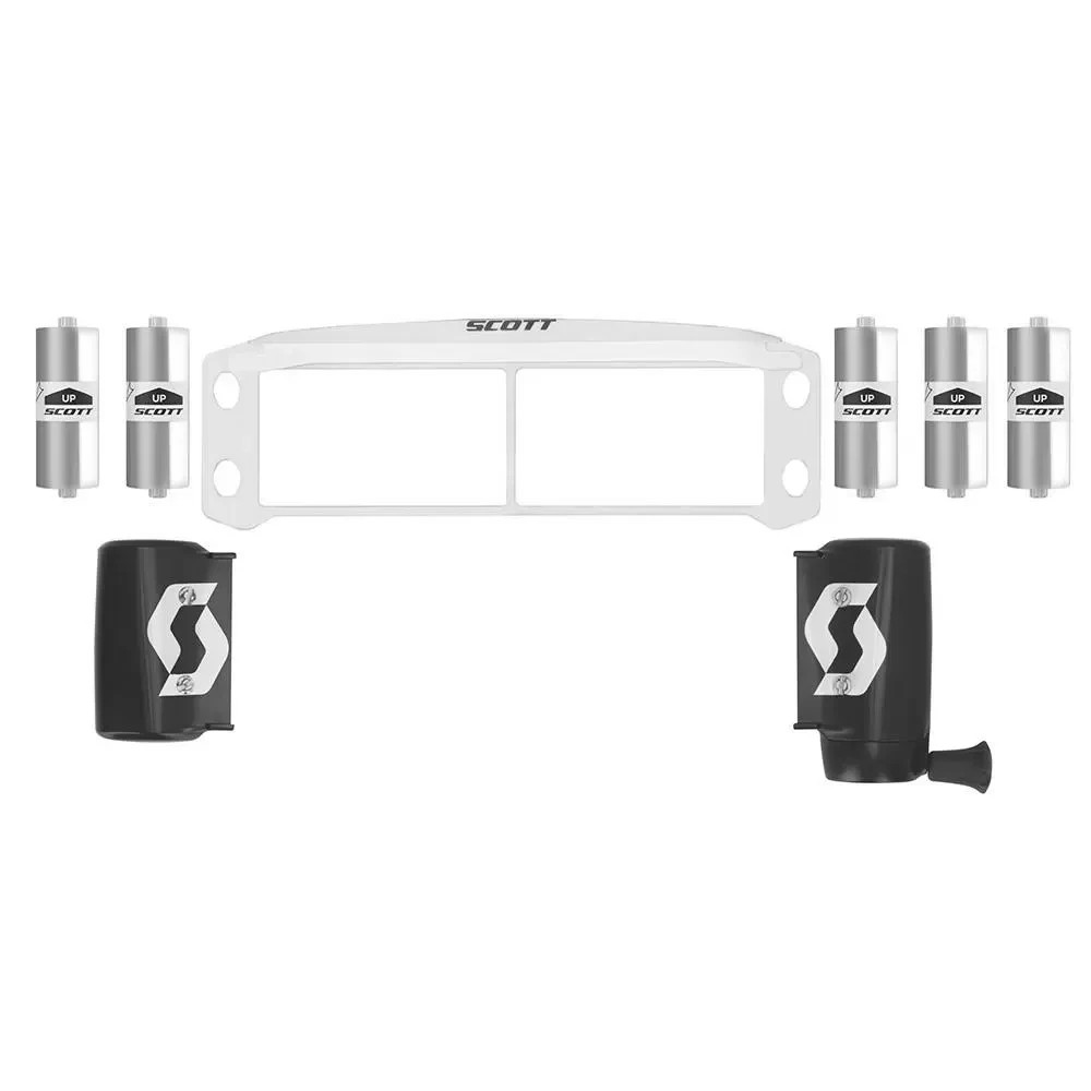 Scott Prospect WFS Roll Off Kit 50mm Black Anti Stick Grid MX Enduro Goggles