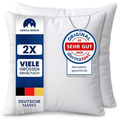 Gentle North Kissen - 2er  Set für Bett und als Dekokissen - Mit Reißverschluss