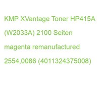 Kmp Xvantage Toner HP415A (W2033A) 2100 Seiten Magenta Remanufactured 2554,0086