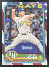 2024 Topps Update Independence Day #US102 Jason Adam /76