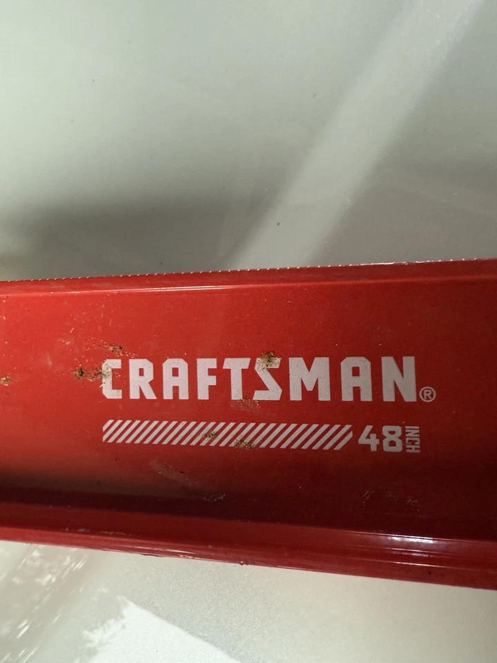 "Nivel de construcción Craftsman 48"" I-Beam - duradero, preciso, fácil de leer" Foto 3 de 3