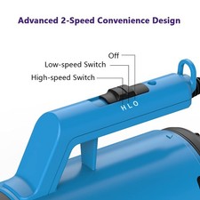 Asciugatrice per Auto e Moto Kit Pulizia 3.8hp Potente Trasmissione Efficace - Miniatura 2