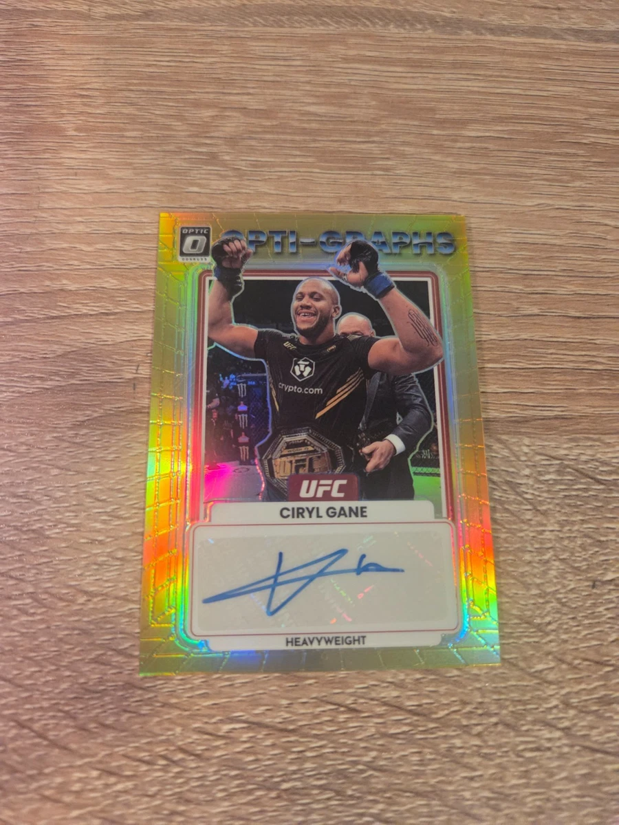 Mixed Martial Arts (MMA) Original Autographed Sports Trading Cards