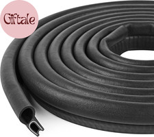 Automotive Door Weather Stripping 20Ft Car Door Rubber Edge Trim Seal Strip Gask