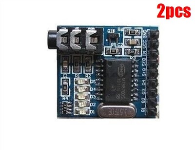 2Pcs MT8870 Dtmf Voice Decoder Module Telephone Module Ic New gs