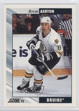 1992-93 Score Brent Ashton #164 0a4
