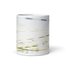 Festive Lights and Ribbons Ceramic 11oz Mug
