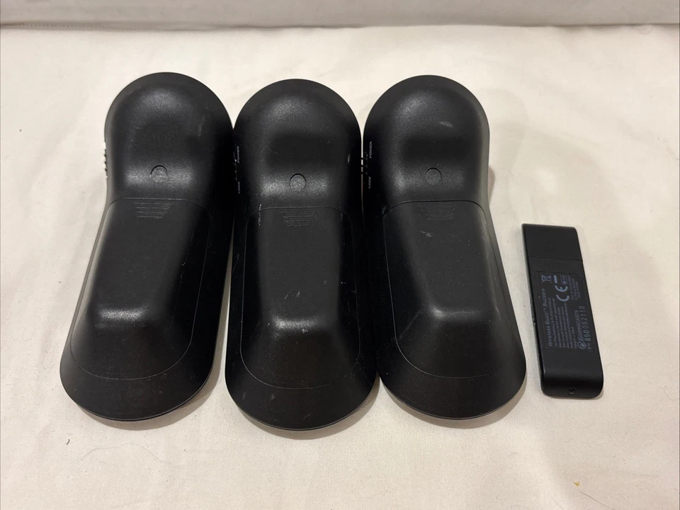 3x Buzz Quiz World Wireless Buzzer Controller mit USB Dongle PlayStation 3 PS3 - Bild 2 von 4