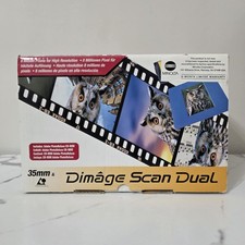 Scanner Minolta Dimage Scan Dual II – Pour Négatifs Et Diapos 35 Mm – Pour Pièces