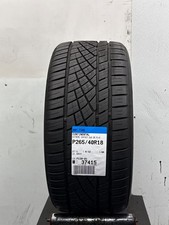 1 Used P26540r18 Continental Extreme Contact Dws 06 Plus 101 Y - 932