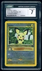 2001 Pokemon Pikachu Black Star Promos Pokemon League #35 CGC 7 NM