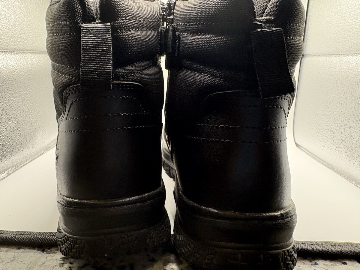 Original SWAT ProTec 6” Side Zip Tact Boot Men 11 Black Polishable Toe 106401 View 3