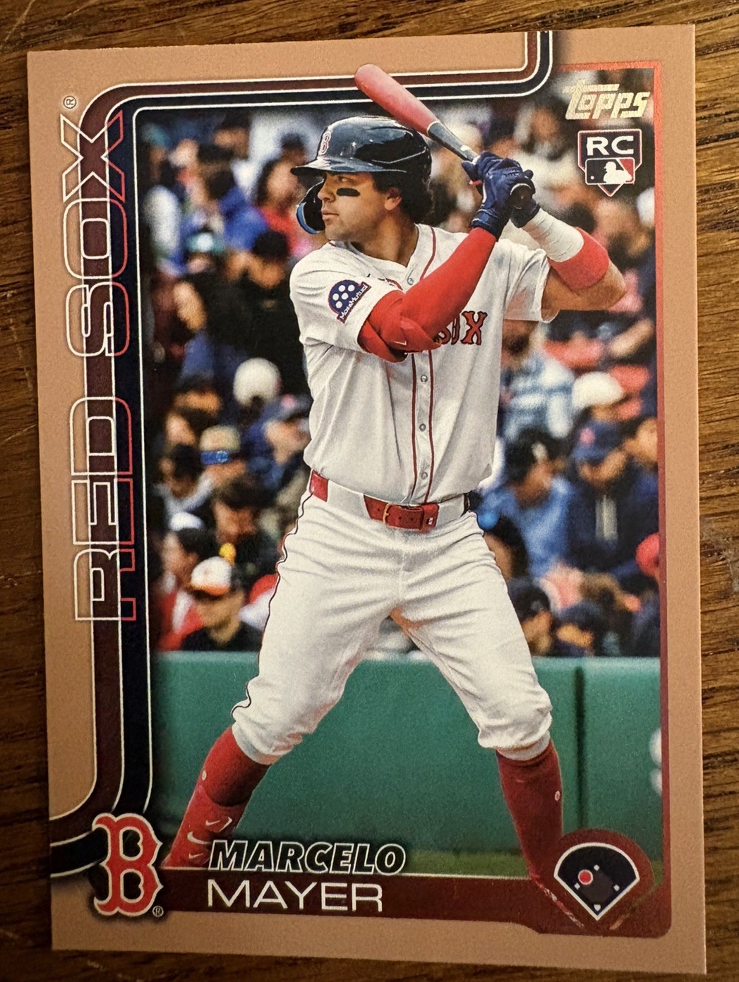 2025 Topps Update Series - Marcelo Mayer #US105 Gold /2025 (RC) Red Sox ⚾️
