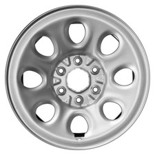 For Chevy Silverado 1500 05-13 Steel Factory Wheel 8-slot Silver 17x7.5 Steel