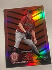 2023 Topps Update Orange and Black Halloween Joe Mantiply DBacks US131