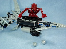 Lego Bionicle 8698 VULTRAZ with Sky Fighter Vehicle & Midak Blaster + Manual&nbsp;