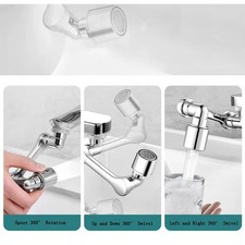 Efficiently Designed Kitchen Faucet Featuring Multiple Water Flow Modes