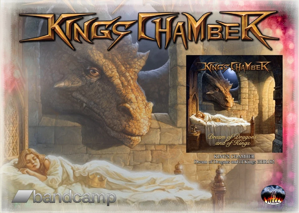 KINGS CHAMBER - Dream of Dragons and of Kings (LIM.500 CD*US METAL*LEATHERWOLF) - Image 2 of 2