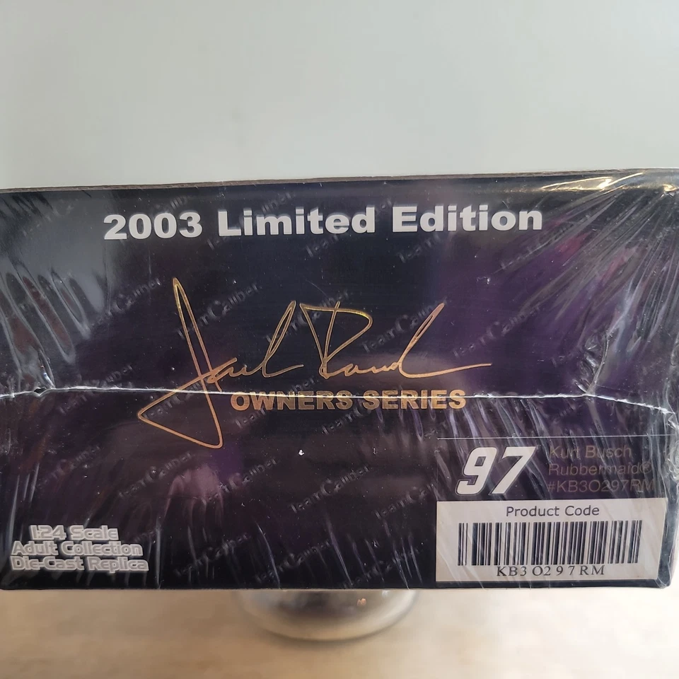 2003 Kurt Busch #97 Rubberm 1/24 Team Caliber владельцы литой Jack Roush гонки  - Изображение 4 из 4