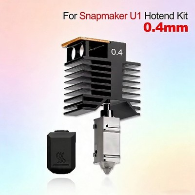 Hotend-Bausatz mit Düse aus gehärtetem Stahl für den Snapmaker U1 3D-Drucker lot