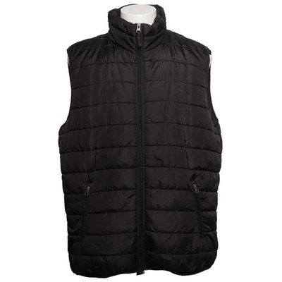 Identic Man, Outdoor Weste, Herren, Größe: L, Schwarz, Polyester, Einfarbig #HEO