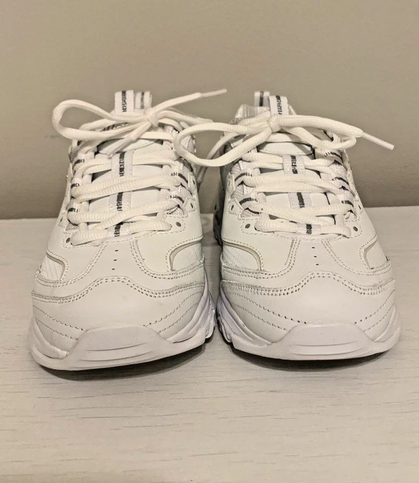 Skechers D’Lites 宽版空气凉爽记忆泡沫女式 7.5 码 — 第 3/4 张图片