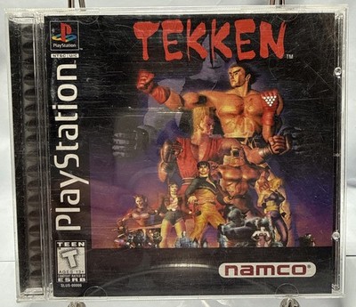 Tekken PlayStation 1 PS1 Black Label **Jewel Case Variant** Complete! RARE!