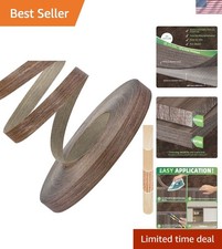 Edge Banding, 3/4 inch x 25ft roll of Veneer Edge Banding -Pre-glued Flexible...