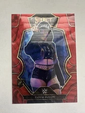 2023 Panini Select WWE Premier Level Red Flash Prizm Tatum Paxley Rookie RC