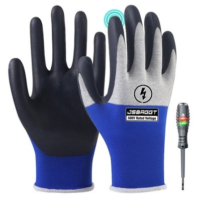 Electrical Insulated Gloves,Voltage Resistance Electrician High Voltage Insul...